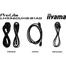 IIYAMA LH5560UHS-B1AG Pizarra Digital 55" 4K LED 24/7 con HDMI, USB y Android 11 para Interior