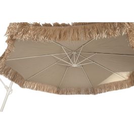 DKD Home Decor Parasol Terraza y Jardín Marrón Beige 300 x 250 x 360 cm