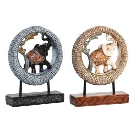 Figura Colonial DKD Home Decor Beige Azul 6.3 x 25.5 x 19.5 cm (2 Unidades) Precio: 47.9921211. SKU: S3039660