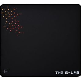 The G-Lab Alfombrilla Gaming L 450x400x4mm con Goma Antideslizante | Superficie 'Control' para Deslizamiento Rápido y Precisión