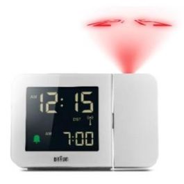 Braun Reloj Despertador de Proyección BC 015 W-DCF Blanco Digital Corriente Alterna Precio: 78.49999993. SKU: B14FRNZTME