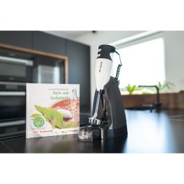 ESGE 99205 Batidora de Inmersión, 180W, 2 Velocidades, Cuchilla Desmontable, Negro/Blanco