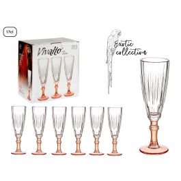 Copa Cava Color Salmon 170Ml Vivalto 6X20CM (48 Unidades) Copa Cava Color Salmon 170Ml Vivalto 6X20CM (48 Unidades)