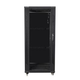 Lanberg FF01-6627-12B Armario Rack Independiente 27U Negro 800kg con Rieles, Patas Ajustables y Bloqueo de Teclado, IP20 Precio: 397.50000037. SKU: B146JWM4YW