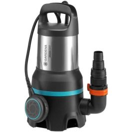Gardena 25000 Bomba de Aguas Residuales, Caudal 25000 l/h, 1100W, Paso de Partículas 38 mm, Aquasensor