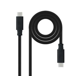 Cable USB C NANOCABLE 10.01.4101-L150 1,5 m Negro Cable USB C NANOCABLE 10.01.4101-L150 1,5 m Negro