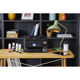 Epson ET-3850 Impresora Multifunción EcoTank 3 en 1, A4, Wi-Fi, ADF, Duplex, Inyección de Tinta, Color, 4800 x 1200 DPI