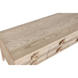 DKD Home Decor Mueble TV Romántico Natural 120 x 40 x 50 cm Colección Morefond