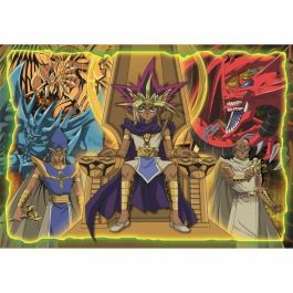Clementoni CLE8005125356034 Cubo 500 piezas Yu-Gi-Oh! Puzle de construcción, juego de mesa y entretenimiento