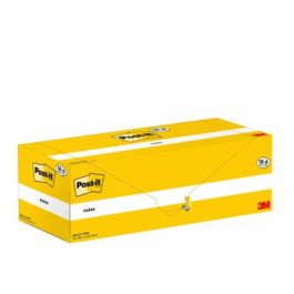 Post-It 7100319213 Notas Adhesivas 18+6 Blocs 100 Hojas 76x76mm Canary Yellow Caja Cartón
