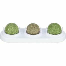 Juguete para gatos Trixie Blanco Verde Pelotas