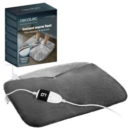 Calientapiés Cecotec HeatConfort FootWarmer Deluxe 55 x 45 cm Gris Poliéster Precio: 40.4987. SKU: B1K6777KQW
