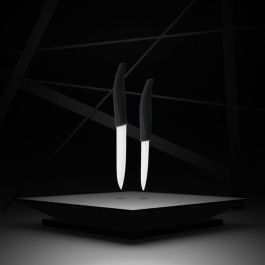 Nirosta Juego de 2 Cuchillos de Cerámica, Hojas de 12.5 cm y 18 cm