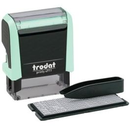 Trodat Stempel 4.0/SB Paste grün+Kis schw 4911 Sello Autoentintado de Texto/Fecha 13x37 mm Negro/Verde claro CO2 compensated Precio: 33.88999944. SKU: B148PYF9M4