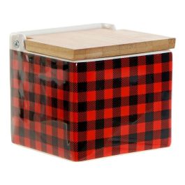 Salero Alpino DKD Home Decor Rojo Negro 11.5 x 11 x 11.5 cm Precio: 5.50000055. SKU: S3014885