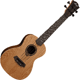 Lag Ukelele Tiki Uku Concert con Cuerpo Sapele y Acabado Satinado, Funda Incluida - TKU10C