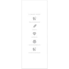 Oral-B Series 6 White Cepillo Dental Vibratorio para Adulto - 5 Modos, Sensor Presión Inteligente, Blanco