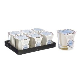 Portavelas de algodón Acorde 10x10x10 cm - Blanco (6 Unidades)