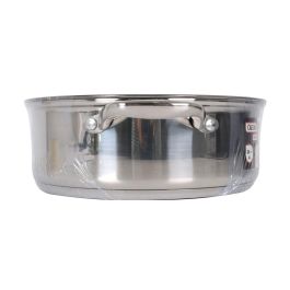 Quttin Cacerola con Tapa de Acero Inducción 24 cm / 4 L New Caesar (4 Unidades)