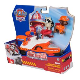 Spinmaster SPI6072684 Patrulla Canina - Figura de Zuma con Vehículo de Bomberos y Rescate, para Niños de 3 años o más
