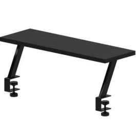 Mars Gaming Soporte Elevador de Monitor MGDS | Tablero 60x20cm Fibra de Carbono | Hasta 10 kg | Ergonomía y Organización Escritorio