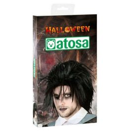 Peluca Halloween Barbero Morena Despeinada