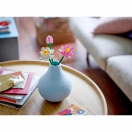 LEGO 40647 Creator Flores de Loto – Kit de Construcción con 3 Flores Artificiales, para Niñas y Niños +8 Años