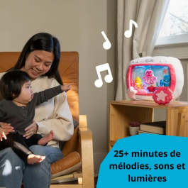 Baby Einstein Luz de noche para bebé - Sueños marinos rosas, BAB0074451174283 - Luz, sonido, música y sonidos relajantes del océano