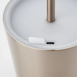 Brilliant Lámpara de Mesa Exterior Recargable LED 2W 160lm CCT DIM USB IP44 Oro