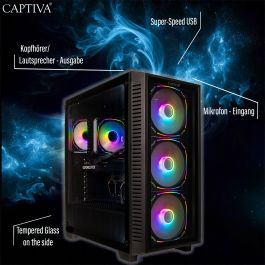 Captiva PC Highend Gaming I88-942 Ultra 7 265KF 32GB RAM 1TB SSD RTX 5080 Windows 11 Home