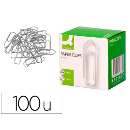 Q-connect Clips niquelados nº4 50 mm, Caja de 100 unidades Precio: 1.49999949. SKU: B1GJYHCD52