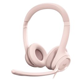 Logitech LOG5099206107298 Casco con Cable Estéreo con Micrófono USB-A - Rose Precio: 59.50000034. SKU: S7820949