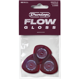 Púas Flow®Gloss 2 Mm - Pack De 3 Púas Flow®Gloss 2 Mm - Pack De 3