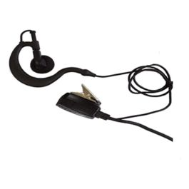 Motorola 25FNTN8004 Auricular Walkie Talkie Mono Negro 2.5mm
