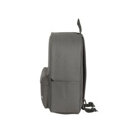 Cartera Escolar Safta Day Pack Ordenador 14,1-' Basic Gris 310x160x400 mm