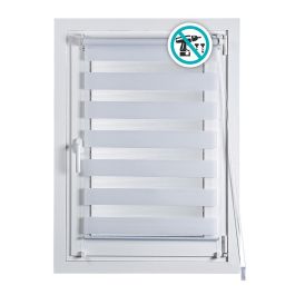 Cintacor - Stor Planet Estor Enrollable Noche y Día Clip & Fix Blanco 75 x 180 cm