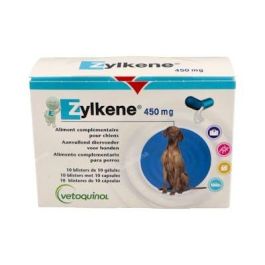 Vetoquinol Zylkene 450 mg 100 Cápsulas - Ansiolítico Natural para Perros y Gatos Precio: 123.4999997. SKU: B1ETDSKVSN