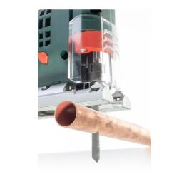 Wolfcraft Hoja de sierra de calar bimetal 75 mm vástago t, 2 uds para acero inoxidable, chapa de acero, metal no férreo