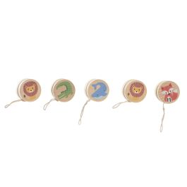 DKD Home Decor Yoyo Infantil Diseño Animales Madera y Cuerda Hecho a Mano Reciclable - Pack de 12 Unidades Precio: 27.95000054. SKU: B1KP45R2KS