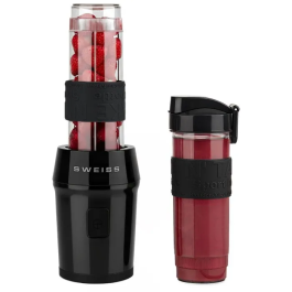 Sweiss MOOV9 Mini Licuadora Portátil - 300 W - 570 ml - 2 Botellas - Negra Precio: 56.50000015. SKU: B1BJJ2M3KV