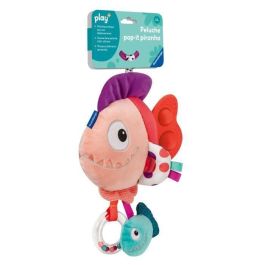 Ravensburger RAV12034015 Peluche Piraña Roja Pop-It Sensorial PLAY+ para Bebés Desde el Nacimiento