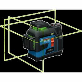Bosch Professional Láser de Línea GLL 12V-100-33 CG 3 Líneas 360° Alcance 100m con Maletín L-BOXX