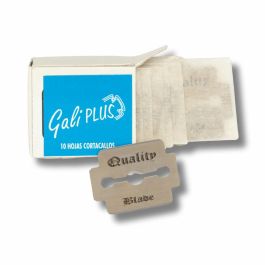 Galiplus Hojas de Repuesto Cortacallos de Acero al Carbono Doble Filo para Cuidado de Pies - Estuche 10 Unidades Precio: 5.50000055. SKU: B1DHW7NDCE