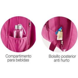 MOCHILA TRIPLE COMPARTIMENTO MIQUEL RIUS 18639 AGATHA RUIZ DE LA PRADA CARAMELOS - 315*415*165MM (23L) - TIRANTES ACOLCHADOS -PREPARADA ACOPLAR RUEDAS