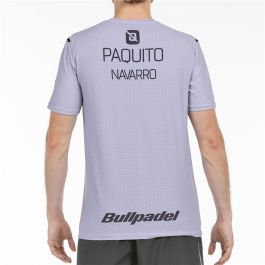 Camiseta de Manga Corta Hombre Bullpadel Paquito 25V Lavanda Pádel 46