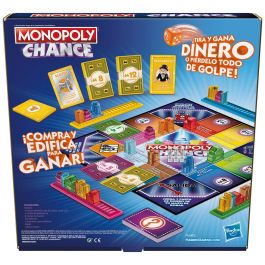 Hasbro Games F8555 Monopoly Chance Juego Rápido para 20 Minutos