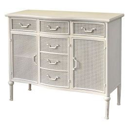 DKD Home Decor Buffet Loft Blanco Cobrizo 101 x 42 x 85 cm Precio: 364.49999949. SKU: B14VL9Q6KC