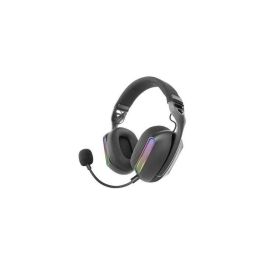 Mars Gaming MHWPRO Auriculares Gaming Inalámbricos con Micrófono Dual, Sonido 7.1, Bluetooth 5.3, 2.4GHz, Jack 3.5mm, ARGB, Negros