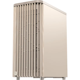 Asus Caja ProArt PA401 Wood TG PWM BEIGE Torre Midi ATX con Paneles de Vidrio Templado y Acabado en Madera Sostenible FSC