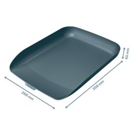 Bandeja Sobremesa Plastico Leitz Cosy Gris 268x126x358 mm